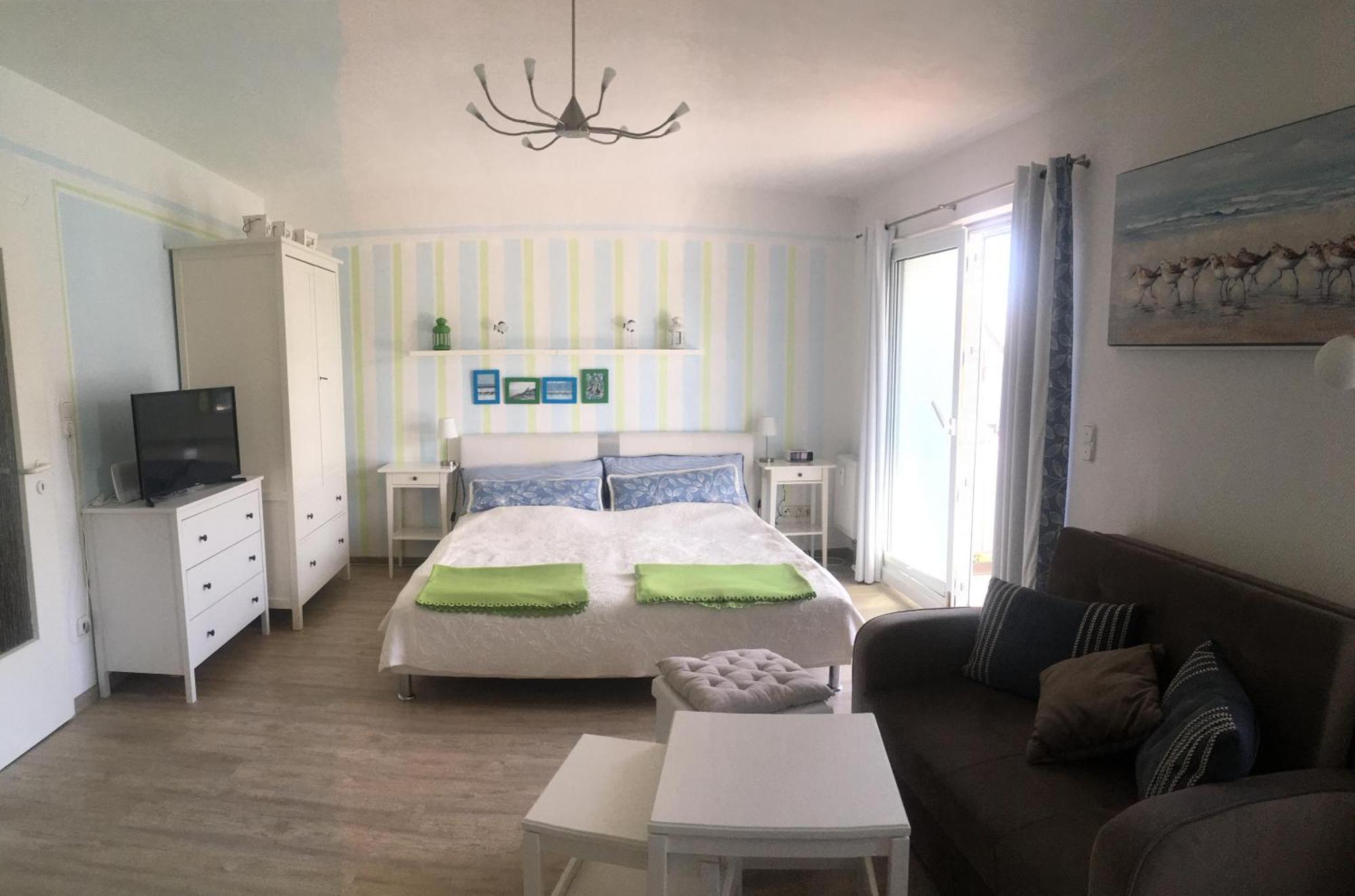 Studio 8 Im 1 Og Haus Stranddistel, Schones Studio Fur 2 Personen In Zingst, Hund Erlaubt Extérieur photo